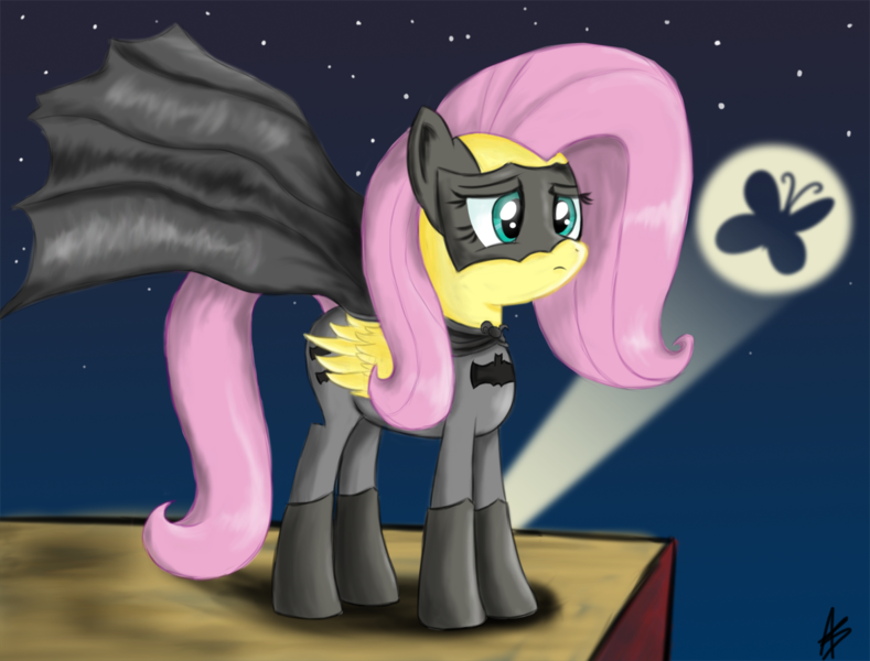 fluttershy batman