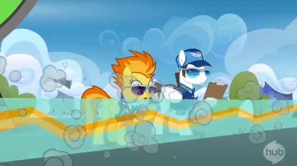 #187072 - safe, screencap, fast clip, manerick, spitfire, pegasus, pony ...