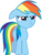 Size: 570x750 | Tagged: safe, rainbow dash, pegasus, pony, g4, cute, female, mare, simple background, solo, suspicious, transparent background, vector