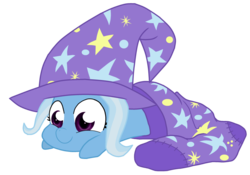 Size: 1056x741 | Tagged: safe, artist:egophiliac, edit, trixie, pony, unicorn, g4, clothes, cute, diatrixes, female, filly, filly trixie, horn, recolor, simple background, sock, sock filly, socks, solo, transparent background, younger