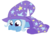 Size: 1056x741 | Tagged: safe, artist:egophiliac, edit, trixie, pony, unicorn, g4, clothes, cute, diatrixes, female, filly, filly trixie, horn, recolor, simple background, sock, sock filly, socks, solo, transparent background, younger