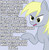 Size: 583x600 | Tagged: safe, derpy hooves, pegasus, pony, g4, female, image macro, mare, reaction image, wall of text