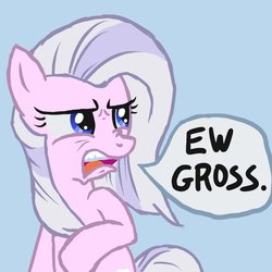 Size: 894x894 | Tagged: safe, artist:arrkhal, oc, oc only, oc:heartcall, earth pony, pony, ew gay, reaction image, solo