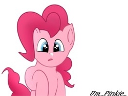 Size: 264x200 | Tagged: safe, pinkie pie, earth pony, pony, g4, female, solo, sunscreen