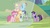 Size: 1920x1080 | Tagged: safe, screencap, applejack, fluttershy, pinkie pie, rainbow dash, rarity, spike, twilight sparkle, g4, magic duel, my little pony: friendship is magic, mane seven, mane six, youcap dump, youtube caption