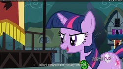 Size: 1920x1080 | Tagged: safe, screencap, twilight sparkle, g4, magic duel, youcap dump, youtube caption