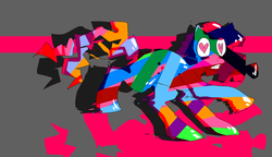 Size: 1280x738 | Tagged: safe, artist:kayzio, g4, lesson zero, my little pony: friendship is magic, abstract, insanity, wallpaper, want it need it