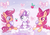 Size: 1000x701 | Tagged: safe, artist:ipun, apple bloom, scootaloo, sweetie belle, earth pony, pegasus, pony, unicorn, g4, cloud, cute, cutealoo, cutie mark crusaders, female, filly, foal, heart, heart eyes, milkshake