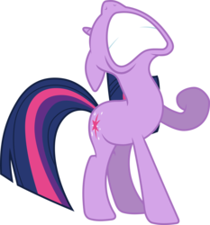 Size: 3723x4000 | Tagged: safe, artist:thorinair, twilight sparkle, pony, unicorn, g4, female, frown, mare, open mouth, raised hoof, simple background, solo, transparent background, unicorn twilight