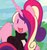 Size: 424x448 | Tagged: safe, princess cadance, anthro, hoofbeat 2, g4, ambiguous facial structure, faic, hoofbeat, reaction image