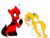 Size: 800x600 | Tagged: safe, artist:thamutt, oc, oc:frolic, blank flank, blushing, deadpool, deadpool is best pony, freckles, ponified, question mark