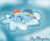 Size: 800x650 | Tagged: safe, artist:tsupirka, rainbow dash, g4, cloud, cloudy, eyes closed, floppy ears, nap, prone, sleeping