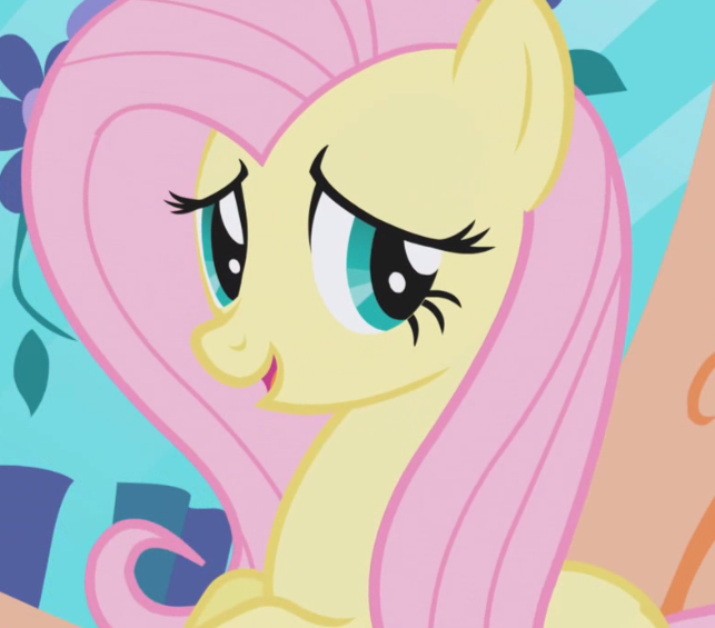 Safe Screencap Fluttershy Pegasus Pony G Aside Glance Bust Cropped Female