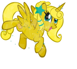 Size: 9075x8183 | Tagged: safe, oc, oc only, oc:ticket, alicorn, pony, absurd resolution, alicorn oc, crystallized, simple background, solo, transparent background