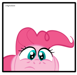 Size: 626x608 | Tagged: safe, artist:zomgitsalaura, pinkie pie, earth pony, pony, g4, female, solo