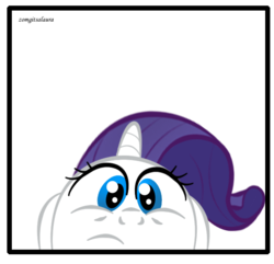 Size: 626x604 | Tagged: safe, artist:zomgitsalaura, rarity, pony, g4, solo