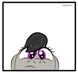 Size: 636x605 | Tagged: safe, artist:zomgitsalaura, octavia melody, earth pony, pony, g4, female, solo