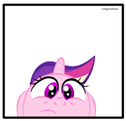 Size: 624x598 | Tagged: safe, artist:zomgitsalaura, princess cadance, pony, g4, female, solo