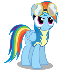 Size: 1280x1467 | Tagged: safe, artist:mrlolcats17, rainbow dash, pony, g4, simple background, transparent background, vector, wonderbolt trainee uniform