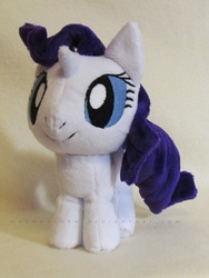 Size: 694x925 | Tagged: safe, artist:magnastorm, rarity, pony, g4, chibi, irl, photo, plushie, solo