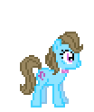Size: 104x124 | Tagged: artist needed, source needed, safe, beauty brass, pony, g4, animated, desktop ponies, female, pixel art, simple background, solo, sprite, transparent background