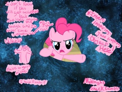 Size: 1280x960 | Tagged: safe, artist:middnightsnack, pinkie pie, g4, 30 minute art challenge, space