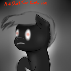 Size: 500x500 | Tagged: safe, artist:short-fuse, 30 minute art challenge, darkness, ponified