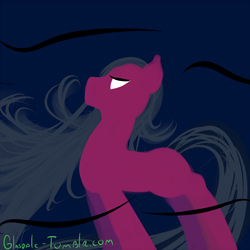 Size: 900x900 | Tagged: safe, artist:glasdale, 30 minute art challenge, darkness, ponified