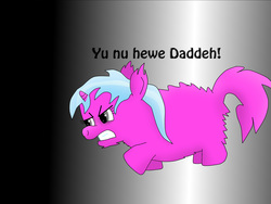Size: 2048x1536 | Tagged: safe, fluffy pony, full body, gradient background, side view, solo, twixie empiwe
