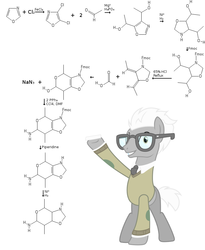 Size: 750x916 | Tagged: safe, covalent bond, earth pony, pony, g4, chemistry, male, science, stallion, text