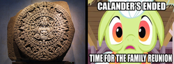 Size: 1200x441 | Tagged: safe, granny smith, apple family reunion, g4, 2012, image macro, mayan calendar