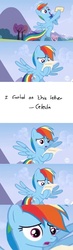 Size: 500x1701 | Tagged: safe, princess celestia, rainbow dash, g4, my little pony: friendship is magic, wonderbolts academy, exploitable meme, fart joke, letter, letter meme, meme