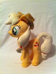 Size: 896x1172 | Tagged: safe, artist:planetplush, applejack, earth pony, pony, g4, irl, photo, plushie, solo