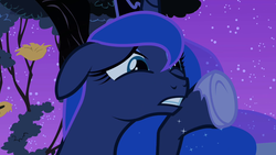 Size: 1280x720 | Tagged: safe, screencap, princess luna, g4, luna eclipsed, my little pony: friendship is magic, season 2, sad