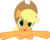 Size: 900x715 | Tagged: safe, artist:kayman13, artist:loboguerrero, applejack, g4, cute, hug, incoming hug, jackabetes, simple background, transparent background, vector