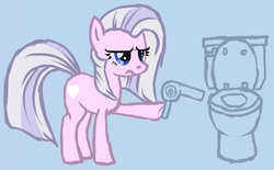 Size: 991x614 | Tagged: safe, artist:arrkhal, oc, oc only, oc:heartcall, earth pony, pony, hair dryer, solo, toilet