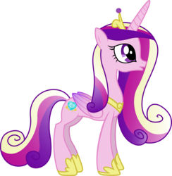 Size: 4708x4828 | Tagged: safe, artist:sunran80, princess cadance, alicorn, pony, g4, absurd resolution, concave belly, crown, female, folded wings, hoof shoes, jewelry, mare, regalia, simple background, slender, solo, thin, tiara, transparent background, vector, wings