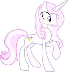 Size: 3569x3776 | Tagged: safe, artist:sunran80, fleur-de-lis, pony, unicorn, g4, sweet and elite, background pony, concave belly, female, mare, raised hoof, simple background, skunk stripe, slender, solo, thin, transparent background, vector