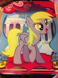 Size: 1936x2592 | Tagged: safe, derpy hooves, pony, g4, irl, merchandise, photo, poster, vector