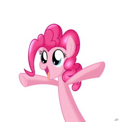 Size: 2000x2000 | Tagged: safe, artist:chir-miru, pinkie pie, earth pony, pony, g4, female, solo