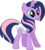 Size: 2000x2223 | Tagged: safe, artist:cupcakescankill, fluttershy, twilight sparkle, oc, oc only, oc:flutter sparkle, pony, unicorn, g4, diaper, dragon ball, ear piercing, earring, fusion, fusion:fluttershy, fusion:twilight sparkle, fusion:twishy, heterochromia, jewelry, non-baby in diaper, piercing, potara, simple background, solo, transparent background
