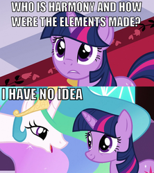 Size: 640x720 | Tagged: safe, princess celestia, twilight sparkle, g4, image macro