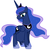 Size: 926x920 | Tagged: safe, princess luna, alicorn, pony, g4, angry, female, pregnant, pregnant edit, simple background, solo