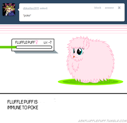 Size: 650x628 | Tagged: safe, artist:mixermike622, oc, oc:fluffle puff, tumblr:ask fluffle puff, g4, crossover, pokémon