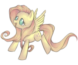 Size: 750x630 | Tagged: safe, artist:cottony, fluttershy, pony, g4, female, simple background, solo, transparent background