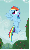 Size: 300x500 | Tagged: safe, screencap, rainbow dash, apple family reunion, g4, animated, female, whistling