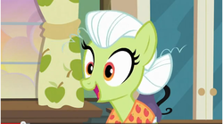 Size: 644x358 | Tagged: safe, granny smith, earth pony, pony, apple family reunion, g4, facelift, female, solo