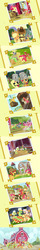 Size: 300x1857 | Tagged: safe, edit, edited screencap, screencap, apple bloom, apple bread, apple brown betty, apple bumpkin, apple cinnamon, apple cobbler, apple crumble, apple dumpling, apple fritter, apple honey, apple leaves, apple mint, apple rose, apple split, apple squash, apple strudel, apple tarty, apple top, applejack, aunt orange, auntie applesauce, babs seed, big macintosh, braeburn, bushel, candy apples, cherry cola, cherry fizzy, florina tart, gala appleby, golden delicious, granny smith, half baked apple, hayseed turnip truck, hoss, jonagold, kazooie (g4), liberty belle, marmalade jalapeno popette, mosely orange, pink lady, red delicious, red gala, red june, sweet tooth, uncle orange, wensley, winona, earth pony, pony, apple family reunion, g4, female, filly, male, mare, picture, ship:the oranges, stallion