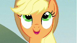 Size: 576x324 | Tagged: safe, screencap, applejack, apple family reunion, g4, animated, female, plate spinning