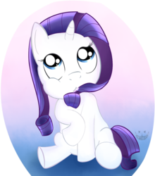 Size: 836x952 | Tagged: safe, artist:cheshiresdesires, rarity, pony, g4, cute, female, filly, filly rarity, nom, raribetes, solo, younger